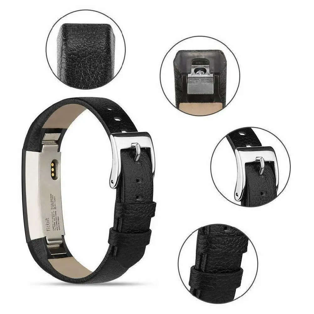 BEESCLOVER Для Fitbit Alta/Alta HR часы из натуральной кожи сменный ремешок r20