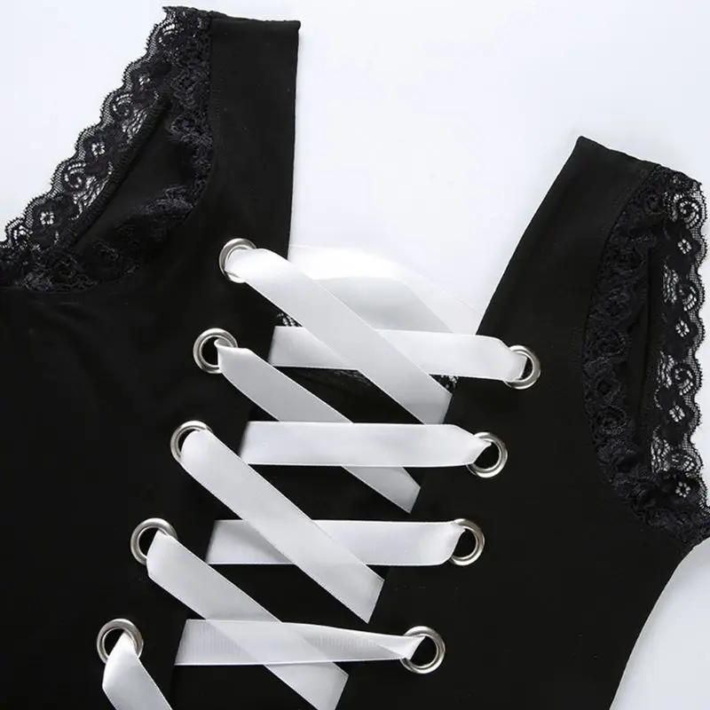 Женский сексуальный кружевной комбинезон без рукавов с перекрестными завязками на спине, винтажный леопардовый комбинезон с кнопками