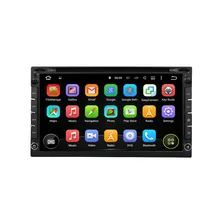 KLYDE 2 Din 6 95 Android 7 1 Universal font b Car b font Multimedia Player