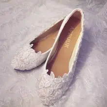 Цвета слоновой кости Женская обувь ручной работы, индивидуальные большие размеры без шнуровки на плоской подошве цвета слоновой кости свадебные туфли женская свадебная Дамская обувь для вечеринок