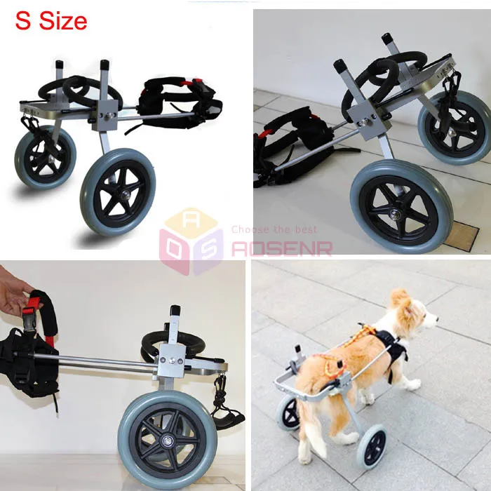 

Paralysis Dog Scooter Dog Pet Wheelchair For Handicapped Doggie Puppy Cart Cat Dog Rehabilitation Wheelchchair