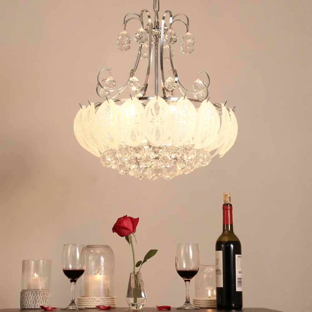 

LEDmodern Dining Lighting Pendant Lights E14 Loft Lamps Fixtures Pendant Lights 110-220v Crystal Pendant Lights