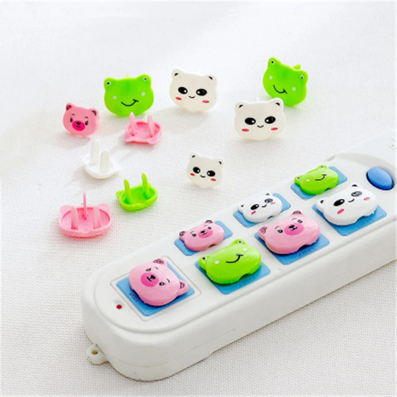 

Baby Safety Electricity Cover 6PCS/Set Baby Cartoon Protection Against Electric Shock Socket Special Safety Equipment Protective