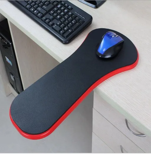  Black Ergonomic Healthy Computer Armrest Mouse Pad Chair Desk Support Hand Arm
