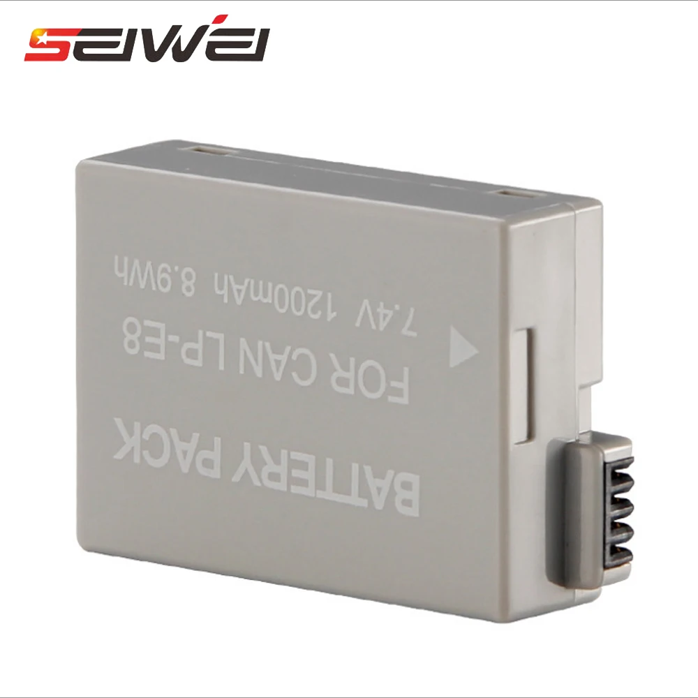 Аккумулятор для цифровой камеры 1200 мАч LPE8 LP E8 + зарядное устройство USB Canon EOS 550D 600D