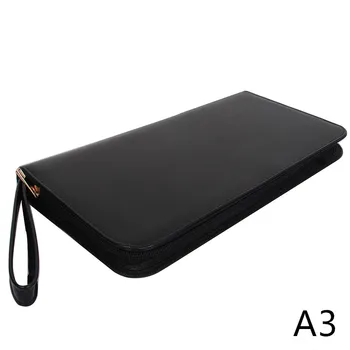 

NEW 36 Holder Portable PU Leather School Pencils Case Large Capacity Pencil Bag For Colored Pencils Watercolor Art