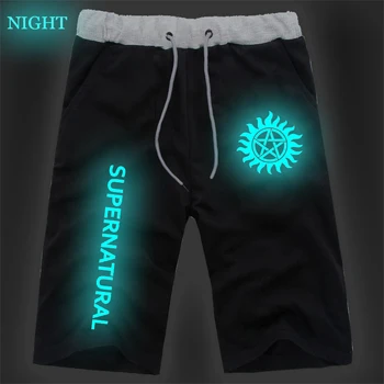 

Supernatural Luminous Sports Breathable Pants Students Men Women Boys Girls Beach Pants Jogger Jogging Short Pants