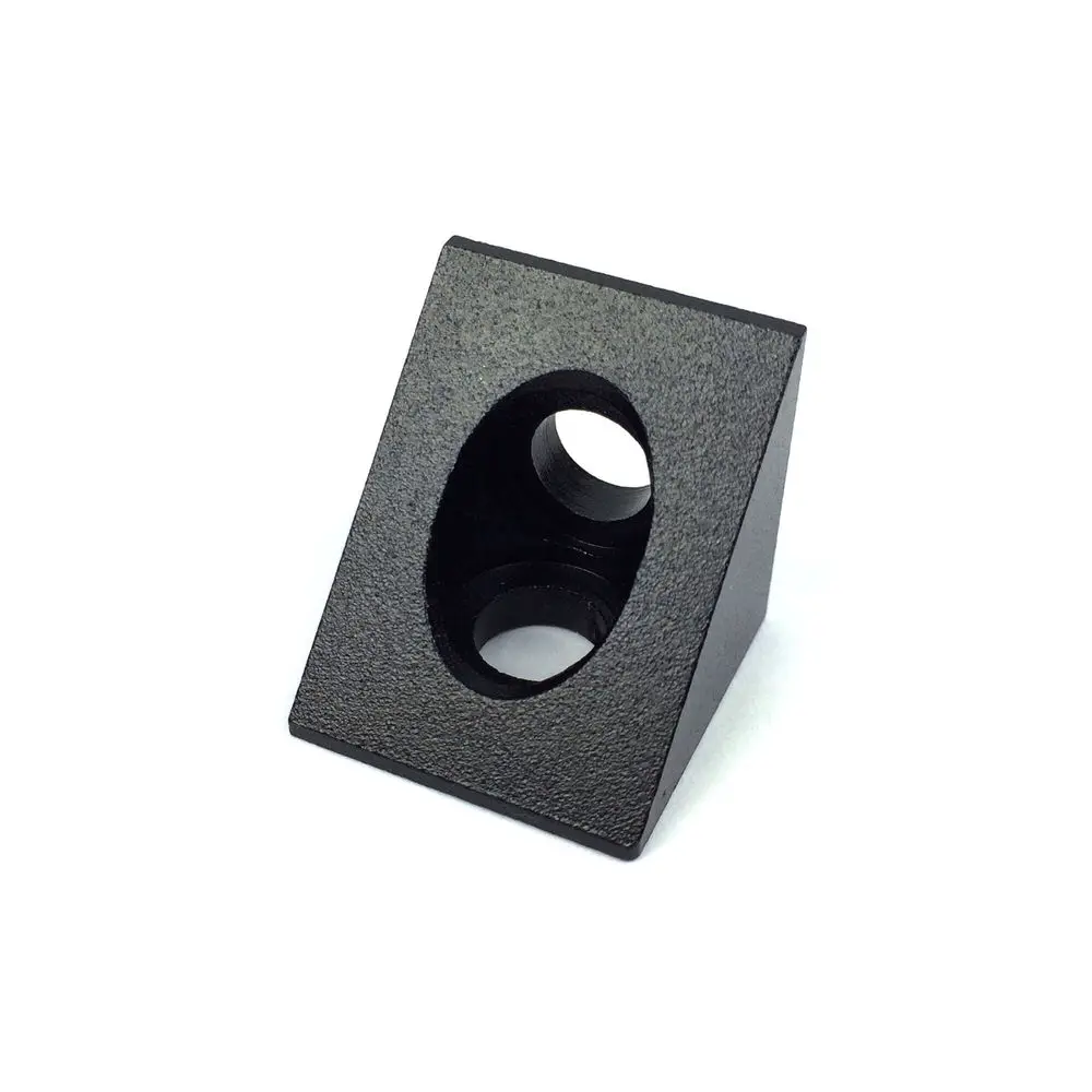 

Openbuilds Ooznest OX CNC Parts black color 90 Degree Angle Corner - For V Slot Aluminium Extrusion RepRap CNC