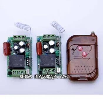 

NEW AC220V 1000m 1CH 10A Remote Control Light Switch Relay Output Radio 2 Receiver Module and Transmitter