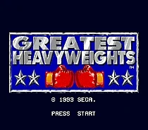

Greatest Heavyweights 16 bit MD Game Card For Sega Mega Drive For SEGA Genesis