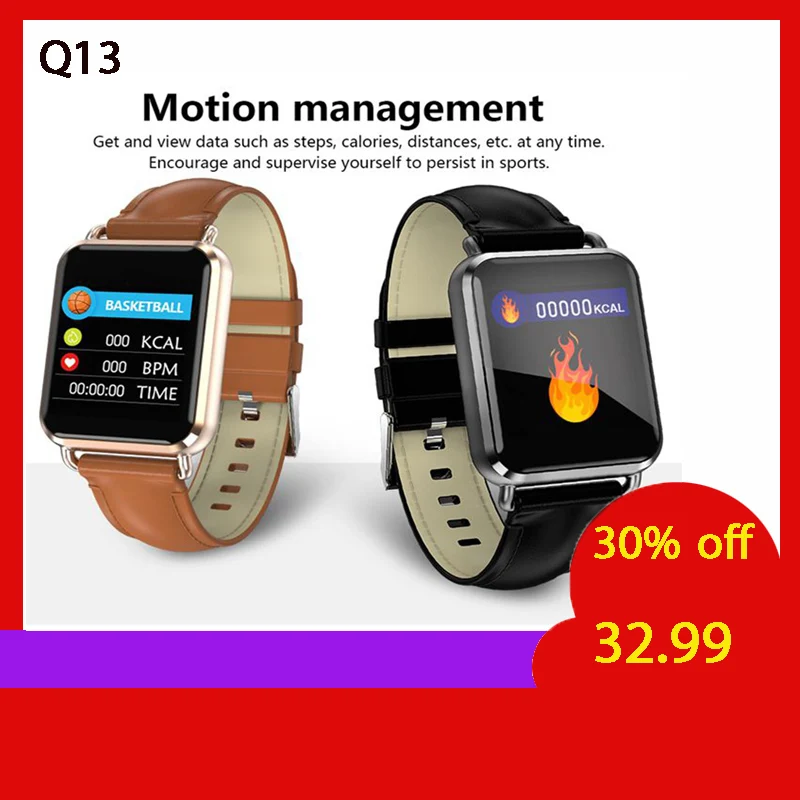 

Newwear Q13 Smartwatch Men Women ECG+PPG Waterproof Wearable Smart Watch Blood Pressure Call Message Push for iOS Android Phone