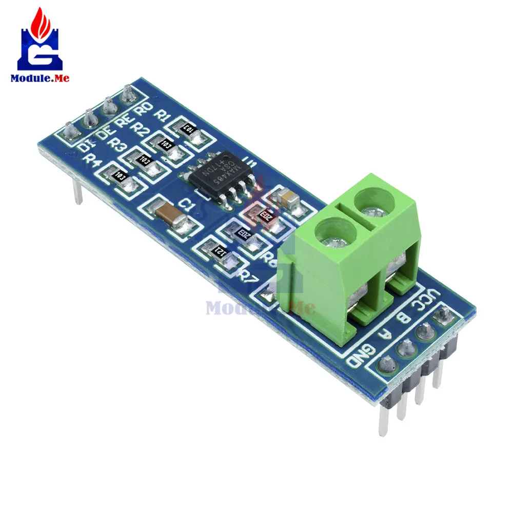 5 sztuk MAX485 moduł RS-485 TTL zwrócić się do RS485 MAX485CSA moduł konwertera do mikrokontrolera Arduino MCU rozwój akcesoria 5 sztuk MAX485 moduł RS-485 TTL zwrócić się do RS485 MAX485CSA moduł konwertera do mikrokontrolera Arduino MCU rozwój akcesoria