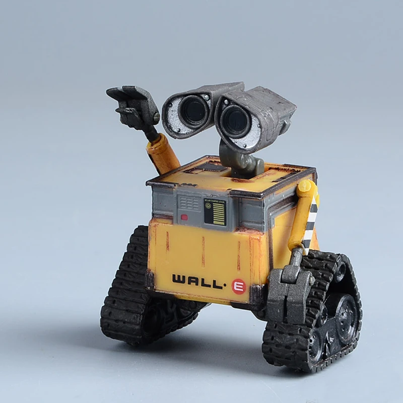 Забавный робот 6 см Wall E и 9 EVE из ПВХ экшн фигурка настенная Коллекционная модель