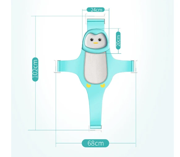  Children's Bath Mesh Bed Bath Pocket Newborn tub Shower rack Baby Shower Bed Bathing Net Pocket