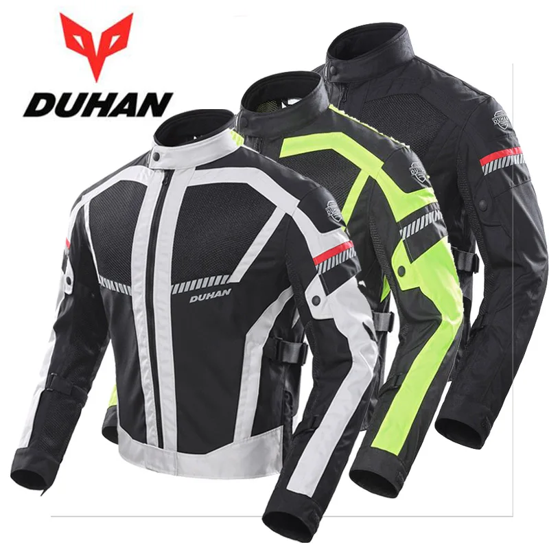 DUHAN Chaqueta Reflectante De Malla Transpirable Para Motocicleta Ropa duhan-chaqueta-reflectante-de-malla-transpirable-para-motocicleta-ropa