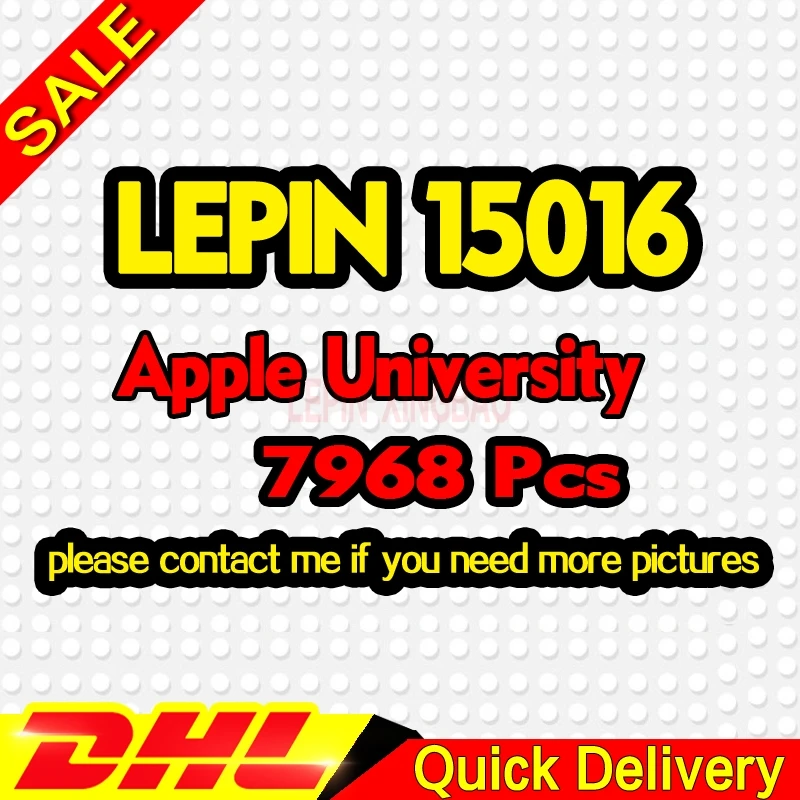 DHL leleings 15019 15001 15002 15003 15004 15005 15007 15008 15011 16050 15031 15034 15035 XINGBAO 01001 модель строительные блоки - Цвет: 15016