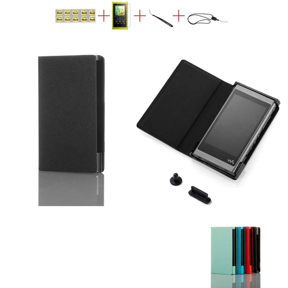 Флип чехол из искусственной кожи для SONY Walkman A50 A55 A56 A57 NW A55HN A56HN A57HN|Бамперы| |