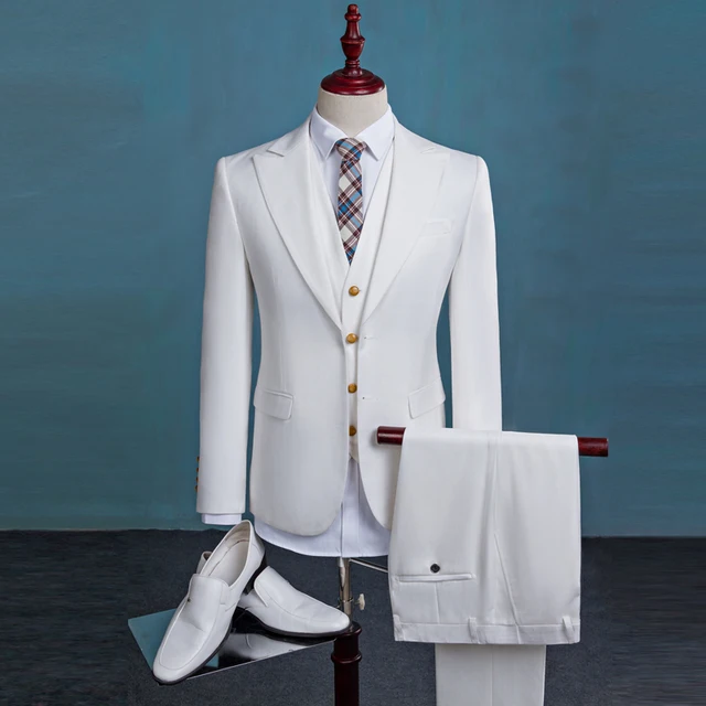 white coat for wedding dress