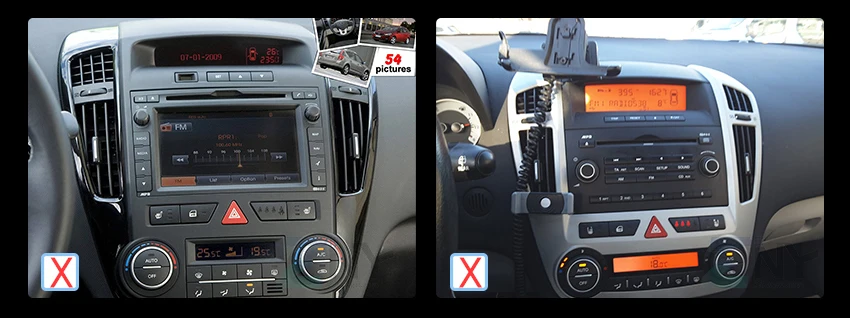 Top 7" Android 8.1 Auto Radio GPS For Kia Ceed 2009 2010 2011 2012 Car DVD Stereo FM Navigation WiFi Audio Video Free Backup Camera 4