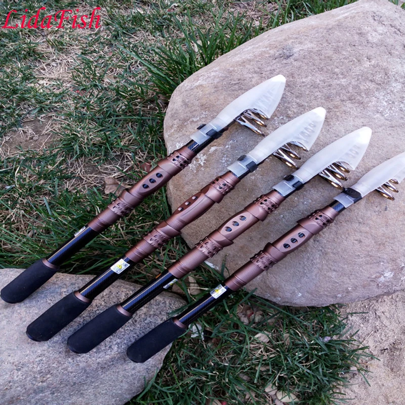 

Boutique mini small sea pole 1.8m 2.1m 2.4m 2.7m 3.0m 3.3m ultra-light ultra-hard carbon fish pole free shipping
