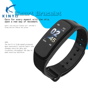 

2018 smart watch men Color Screen Fitness Tracker smart Band Blood Pressure Heart Rate Smart Bracelet sport Wristband pk m3 m4