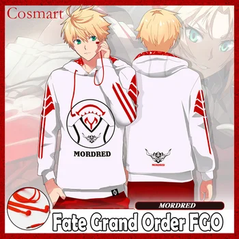 

[STOCK]Anime Fate Grand Order FGO Mordred Hoodie Top Cosplay Hoodie Jacket New 2018 free shipping