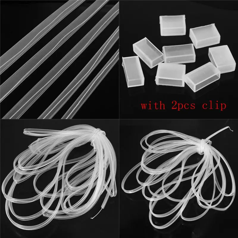 Силиконовая трубка IP67 5 м/10 м длина 8 мм/10 мм/12 мм для SMD5050 3528 3014 5630 ws2801 ws2811 ws2812b