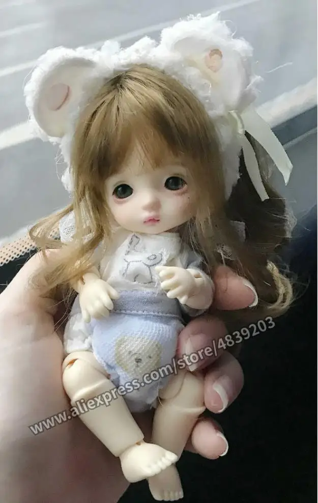 BJD кукла 1/8 Chika Baby Кукла шарнирная кукла свободные глаза