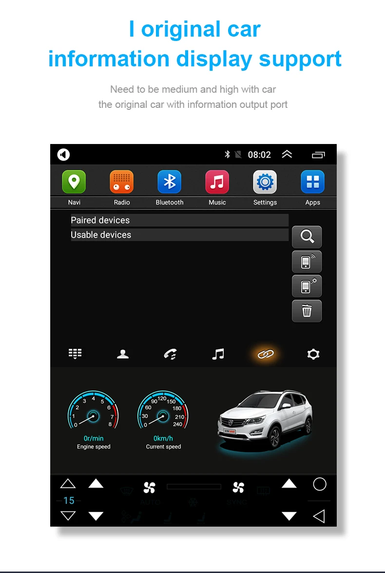 Cheap 32GB ROM  Car Android Multimedia player for buick lacrosse 2009-2012year GPS Vertical screen 13
