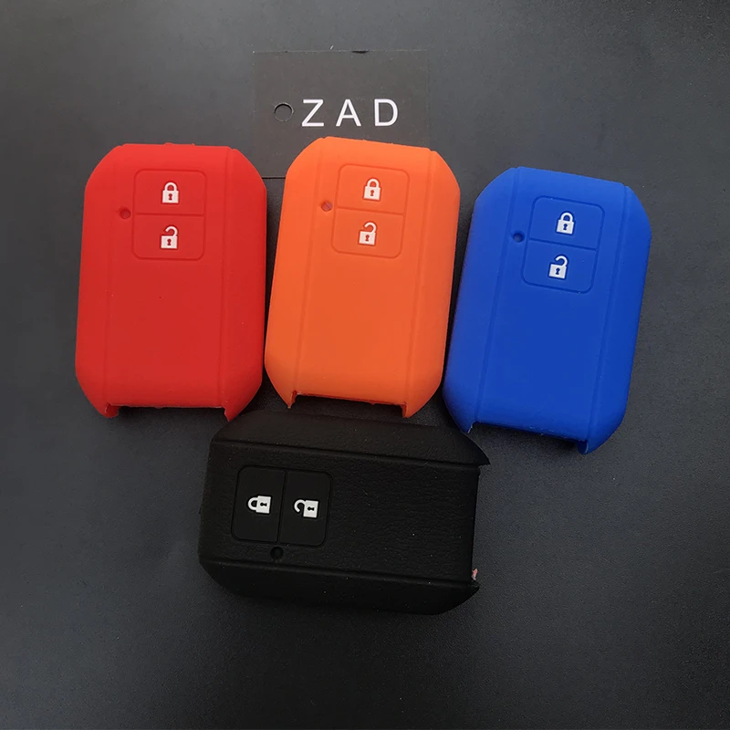 ZAD силиконовый резиновый чехол для ключей автомобиля, набор для suzuki, swift wagon R, японский монополия, тип 3c, 3 кнопки дистанционного брелока