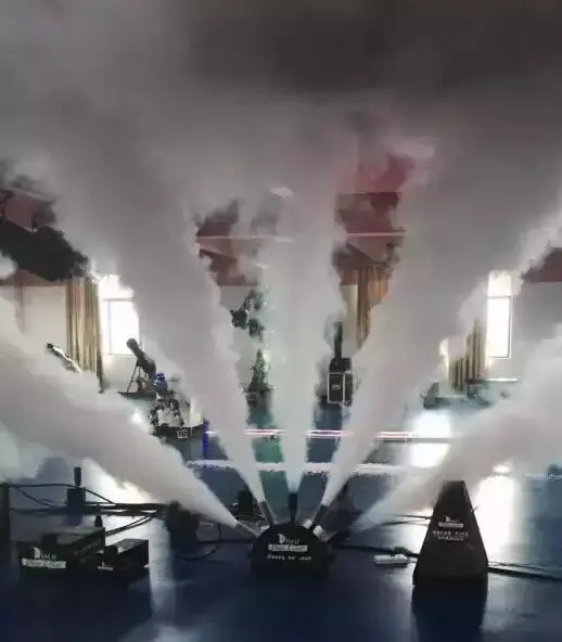 Новое поступление 2016 мощная CO2 пушка TIPTOP с пятью пальцами 500 Вт Jet Cryo DMX контроль