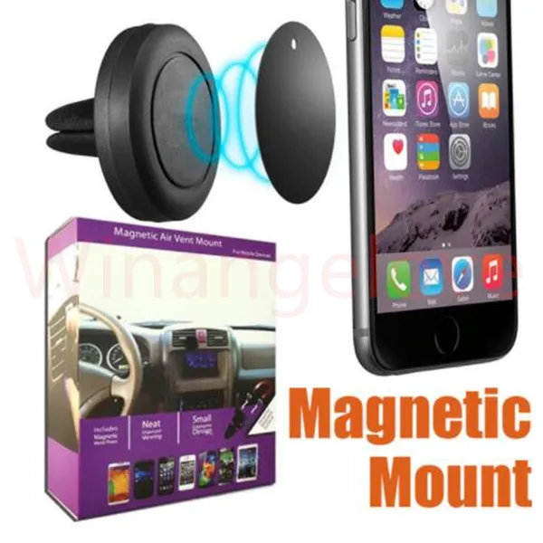 360 Rotation Universal Cell Phone Magnetic Car Air Vent