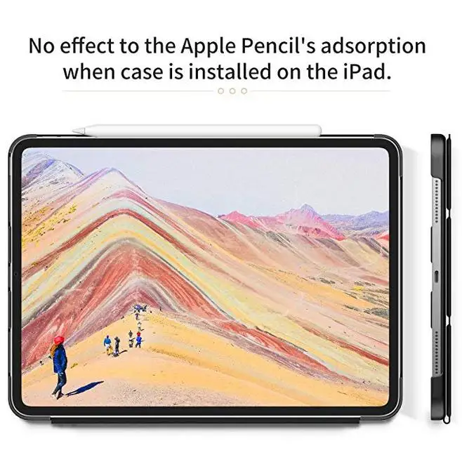 Для ipad pro 11 2018 12 9 чехол релиз ультра тонкий ударопрочный из искусственной кожи с