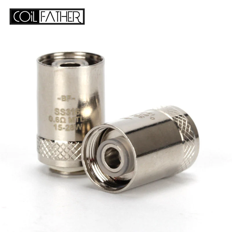 

10pcs Coil Father Replacement Coils for CUBIS Atomizer Head Core Coil for eGO AIO/ Cuboid Mini Electronic Cigarette Atomizer