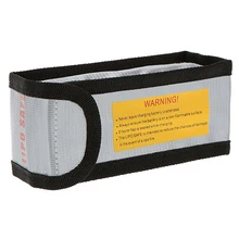 15 6 4 5cm Silver High Quality Glass Fiber RC LiPo font b Battery b font