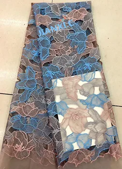 

Wholesale flower African Party Laces Popular David-1216104 French Lace Fabrics