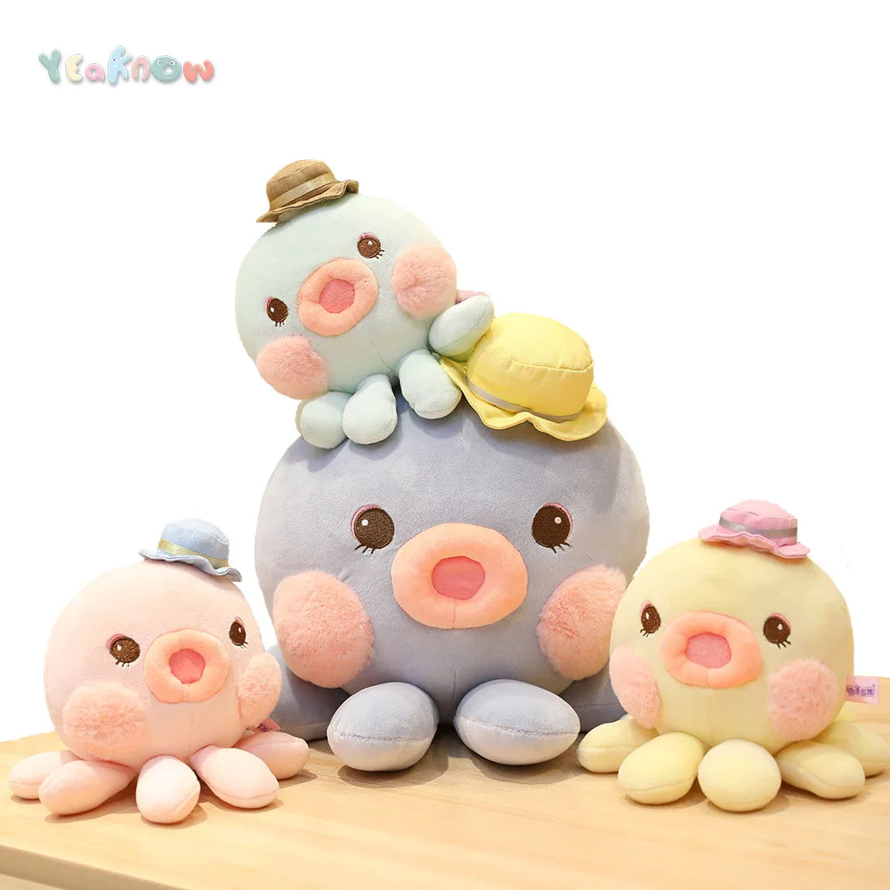 

Yeaknow 20cm 30cm 40cm Octopus Stuffed Doll Cute Soft Animal Plush Toys for Kids Boys Girls Children Christmas Gifts