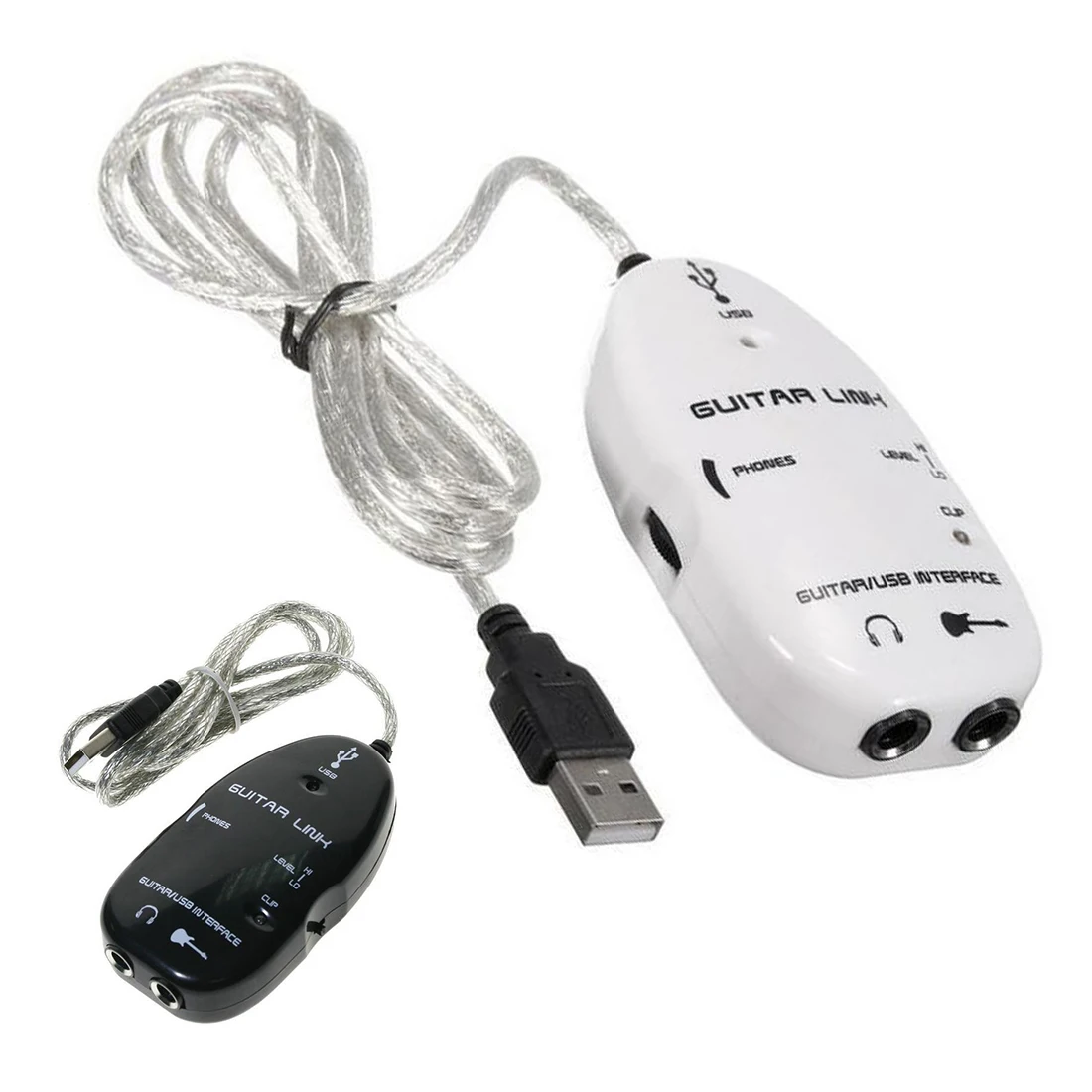 Hot Professional Guitar to USB Interface Link Cable Adapter MAC/PC