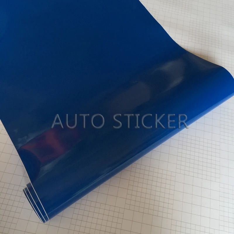 dark blue glossy vinyl car wrap 3