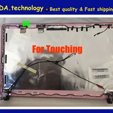 / для SONY SVF151 SVF152 SVF153 SVF152A29V SVF15328 SVF15327 SVF152A задняя крышка+ Петля для касания, розовый цвет