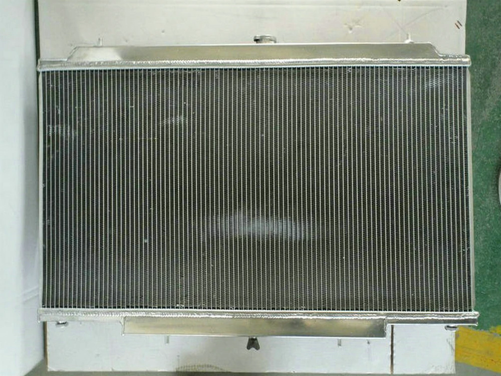 Алюминиевый радиатор+ вентиляторы для 1997-2001 Nissan Patrol GU Y61 TB45E 6 Cyl бензин 4.5L AT/MT 1998 1999 2000 Wagon 4,5