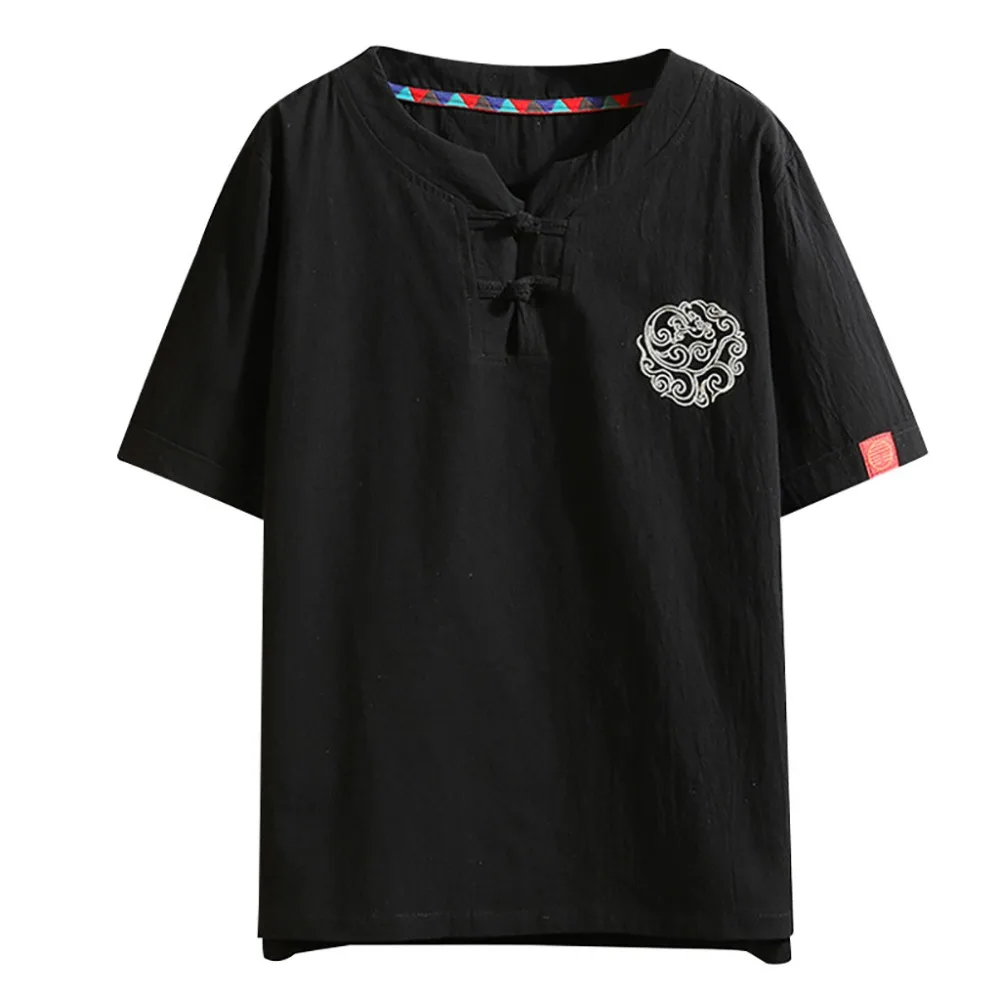 2019 men's vintage embroidery cycling jersey retro comfortable loose casual cycling jersey 2019 pro team short sleeve 40J15 (4)