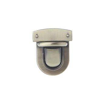 

Metal Oval Shape Clasp Turn Lock Twist Lock for DIY Handbag Bag Purse Hardware