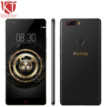 Original ZTE Nubia Z17 Mobile Phone Snapdragon 835 Octa Core 6GB RAM 128GB ROM 5.5″ 23MP+13MP Android 7.1 Waterproof Cell Phone