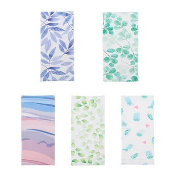 

5Pcs Sunglasses Glasses Bags Eyeglasses Gadgets Cleaning & Storage Pouch Carrying Cases Soft Pouch Protector Random