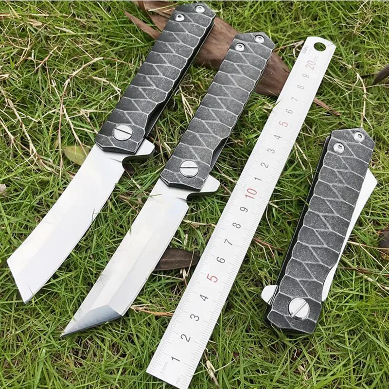

D2 Tactical Hunting Folding Knife Survival Outdoor EDC Camping Tools Portable High Quality Picnic Jackknife