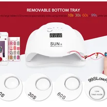 Взрыв солнце X 48/54 Вт УФ/светодиодный лак для ногтей Гель-лак заживляющая лампа УФ лампа для сушки гель-лака для ногтей сушилка Светодиодная УФ-лампа для ногтей Гель-лак Curi