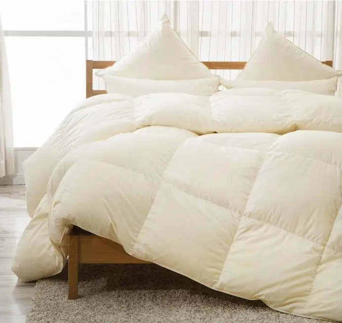 Rose Feather Real 100 White Duck Down Comforter Winter Duvet Warm