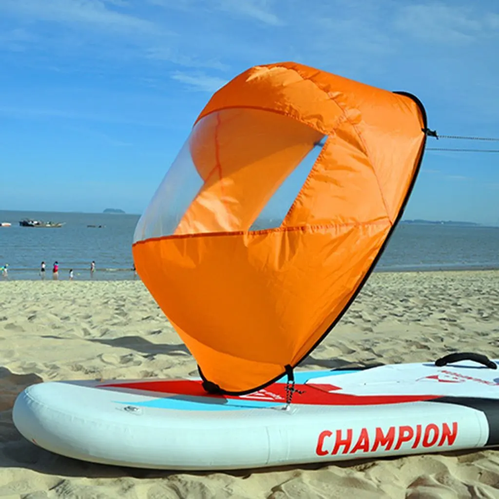 Easy Portable, 42 Inch Downwind Wind Paddle Instant Kayak Sail, Kayak