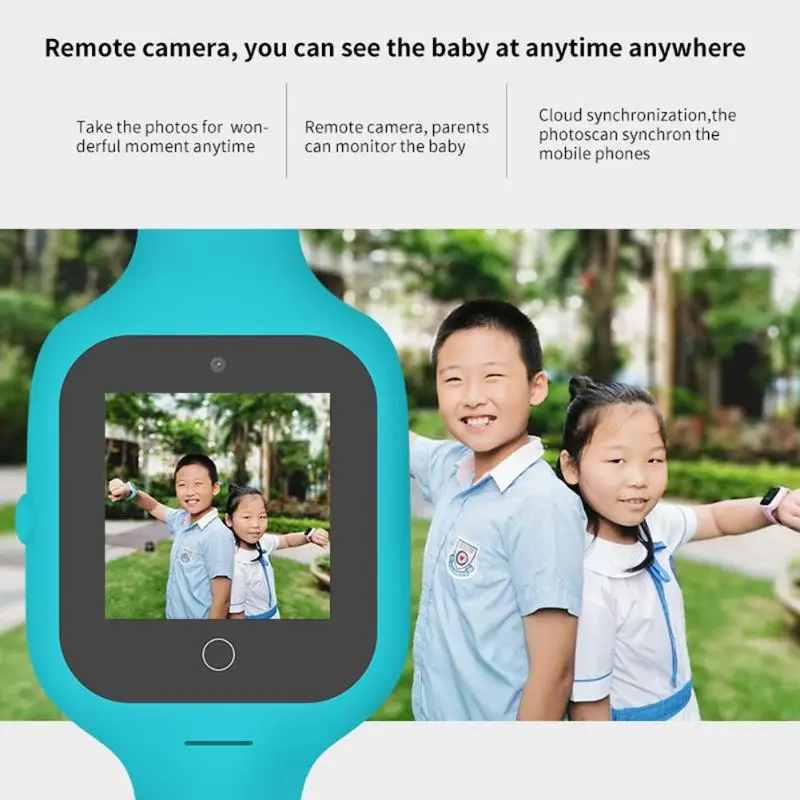 Детские Смарт часы телефон IP67 Водонепроницаемый gps положение SOS Вызов Smartwatch